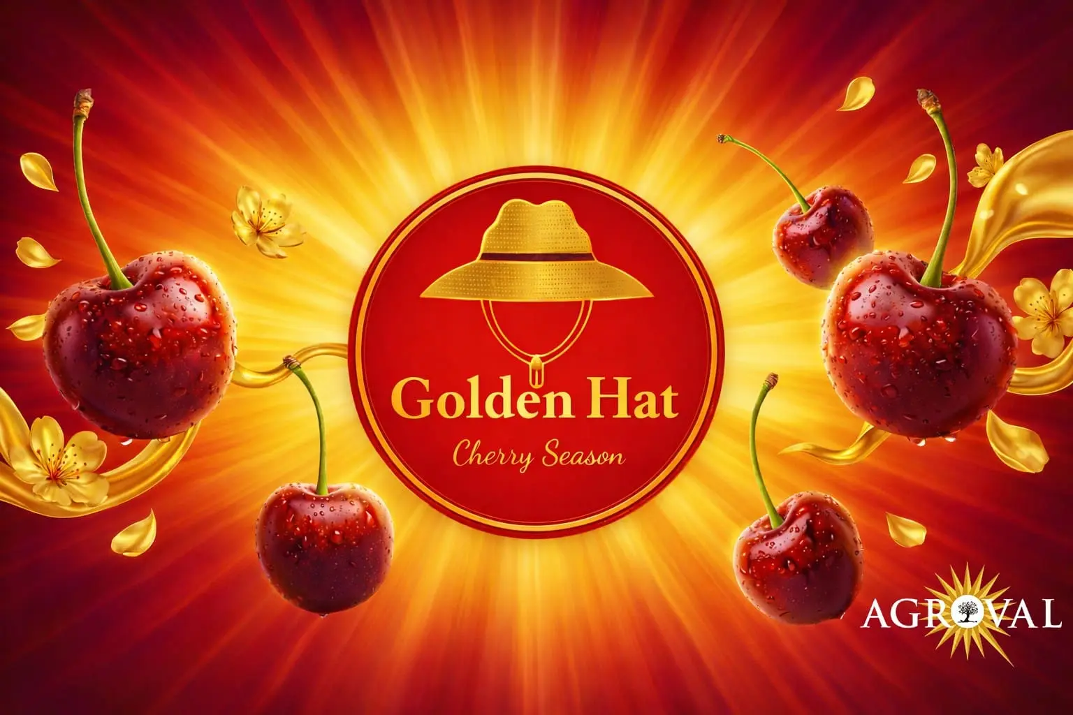Golden Hat · Cherry Season, nuestro label de cerezas
